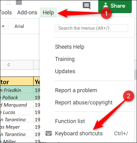 All The Best Google Sheets Keyboard Shortcuts