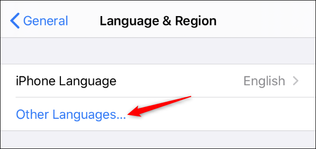 Adding other languages to an iPhone or iPad.