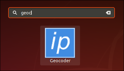 Application icon being found by GNOME search