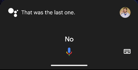 Google Assistant not reply to text.