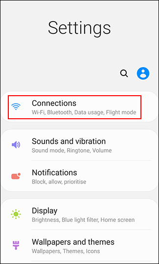Tap Connections or