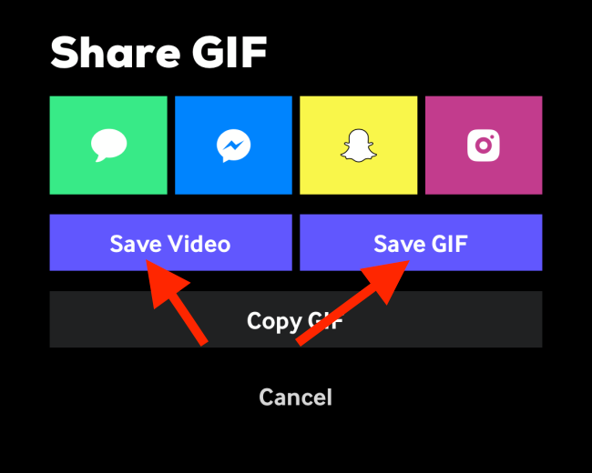 Share Live Photo as GIF or Video