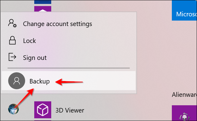 Windows 10 Log Off Account