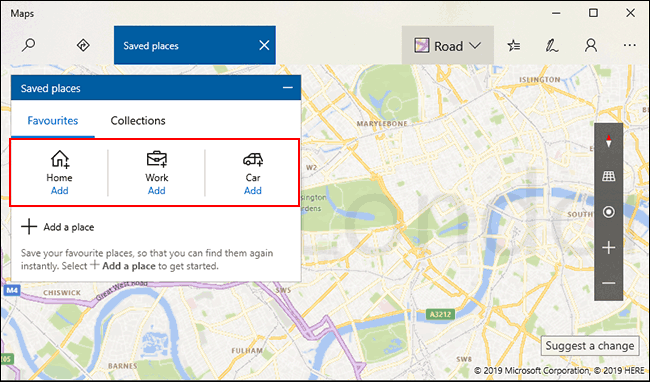 Win10 Map How to Save Favorite Places in Windows 10 Maps