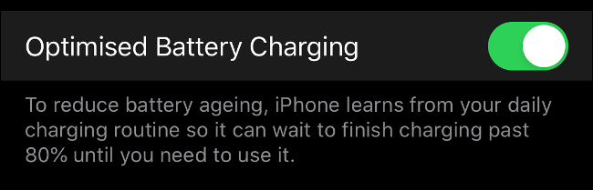 Disable Optimized Battery Charging to Reach 100% in iOS 13