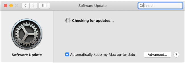 Software Update in macOS
