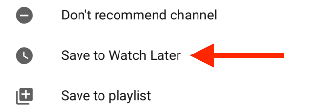 How to go to watch later on outlet youtube