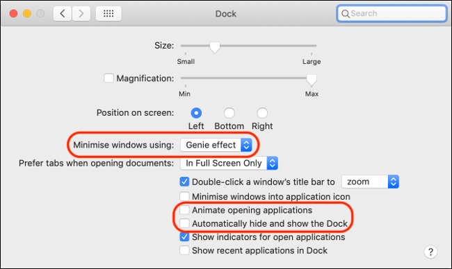Disable Animations on macOS to Improve Performance