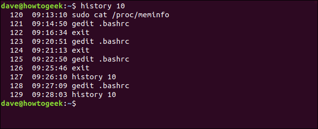 How To Use The History Command On Linux