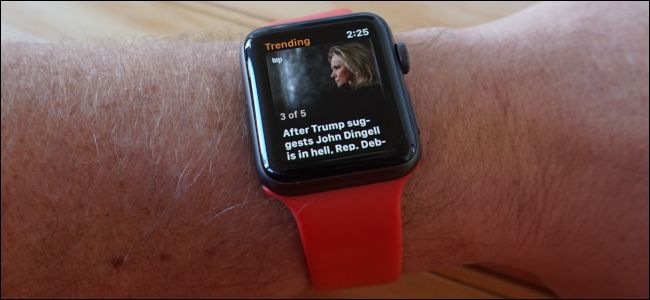 Apple Watch Customize News App