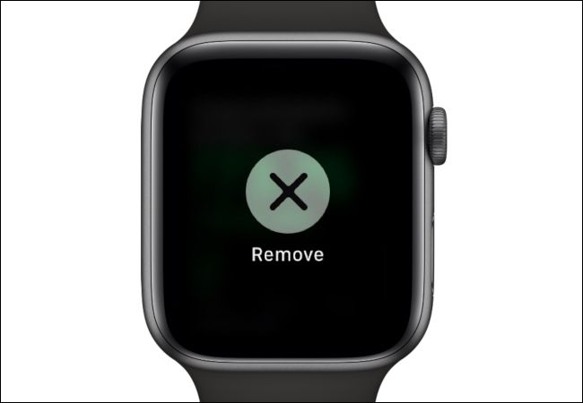 Apple Watch Remove Stock