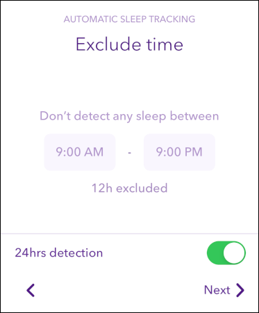 Pillow Wizard Exclude Time