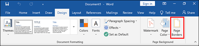 How to Create a Page Border in Microsoft Word