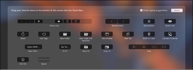 Customize MacBook Pro with TouchBar