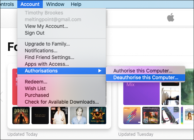 Deathorize and Reauthorize Your Mac to Solve Media Sharing Problems