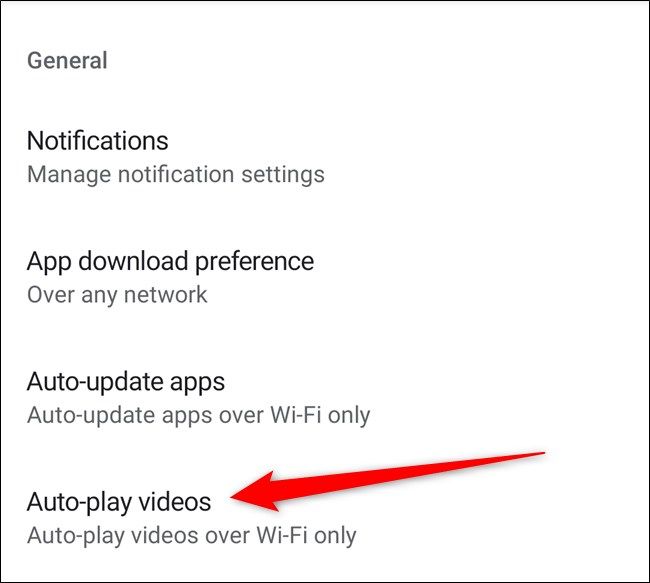 Google Play Store Tap Auto-Playing Videos