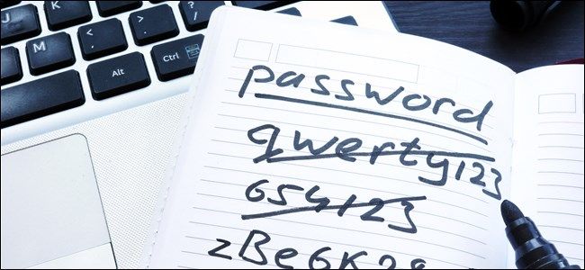 Notebook Password Manager