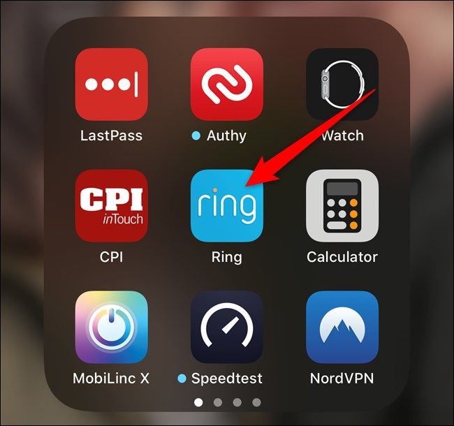 Ring Mobile App Open App