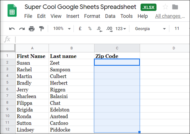 How to Enter Zero Before a Number in Google Sheets