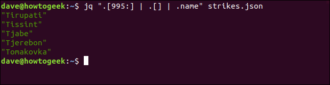 How to Parse JSON Files on the Linux Command Line with jq