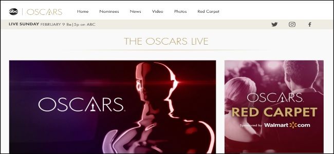 ABC.com Oscars