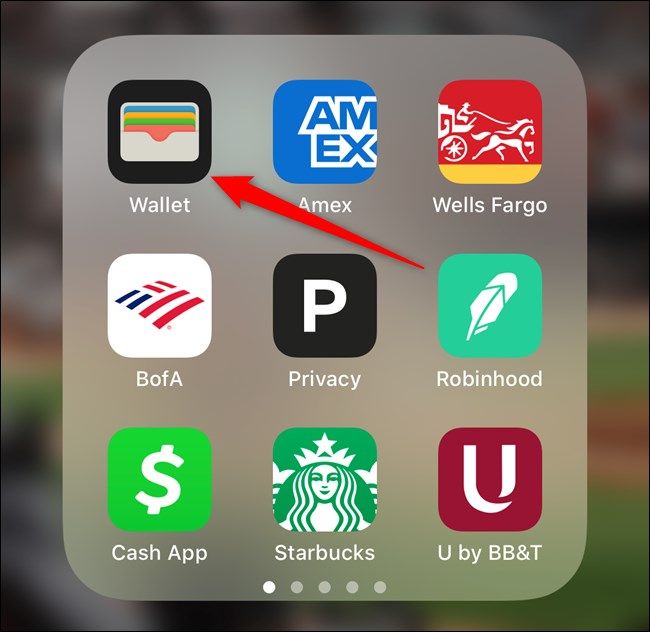 Apple iPhone Select Wallet App