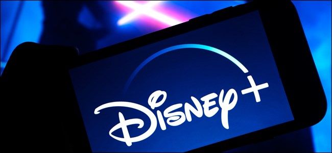 Disney+ Logo with Star Wars Background