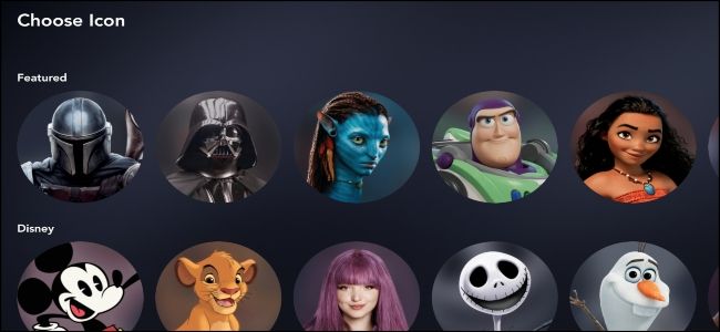 Disney+ Choose Icon