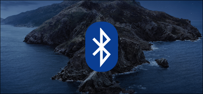 Bluetooth Logo on macOS background