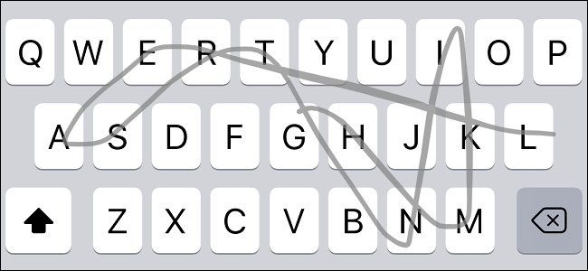 Typing with QuickPath on iOS