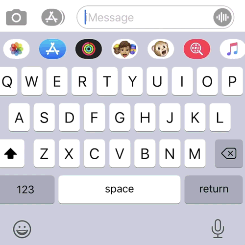 Swipe to Type with QuickPath on iOS