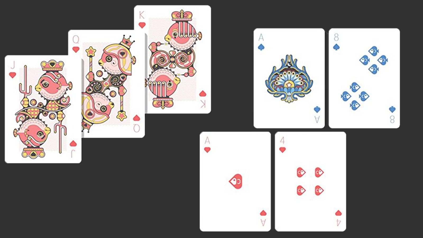 GamblersWarehouse Bicycle Little Atlantis Playing Cards