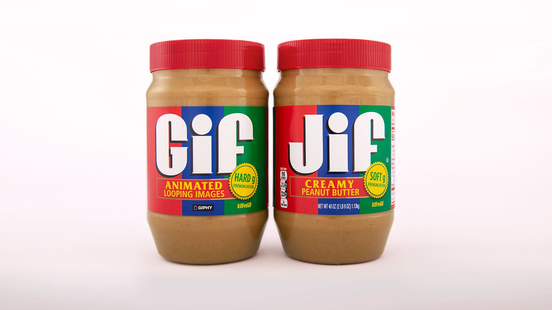 Jif and Gif Special Edition Peanut Butter Bottle