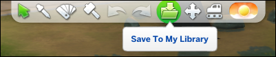 The Sims 4 Save To My Library