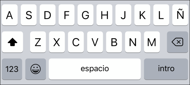 Type away on the new language keyboard