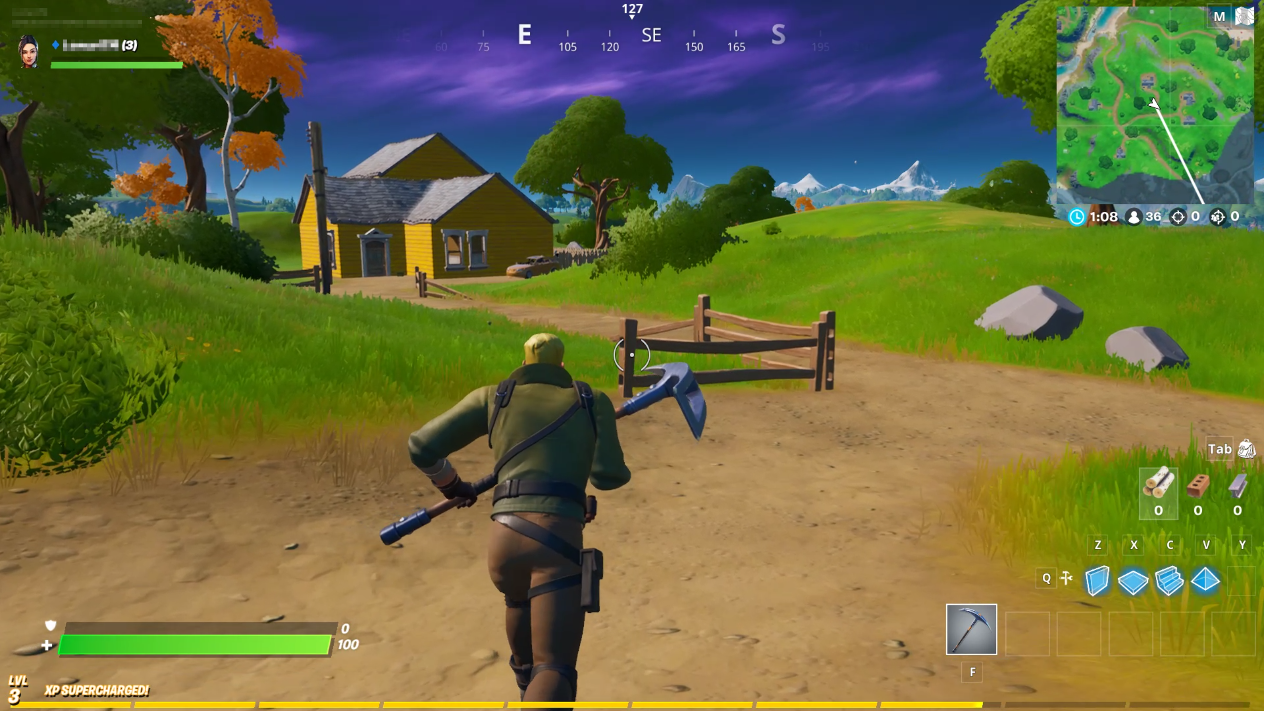 Fortnite running on GeForce NOW