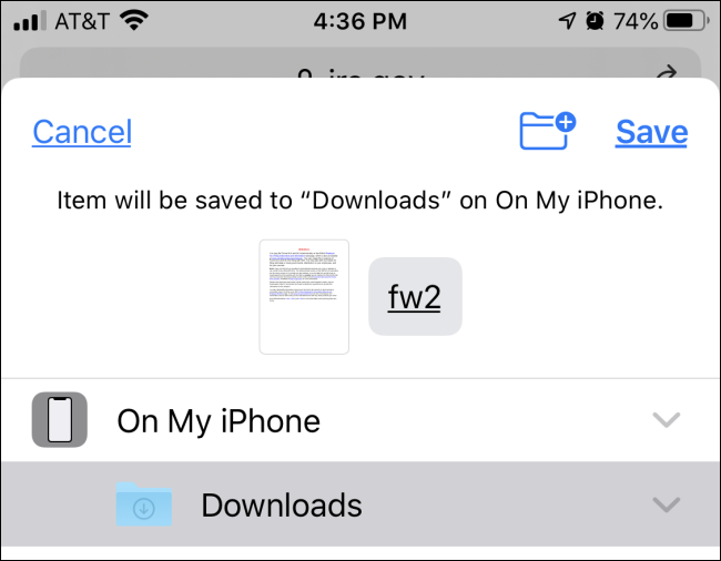 How to Save a PDF to Your iPhone or iPad - How To Save A Pdf To Iphone