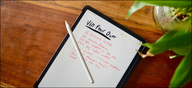 how to write nice with apple pencil