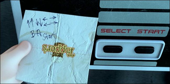 The Konami Code appears in Wreck-It Ralph