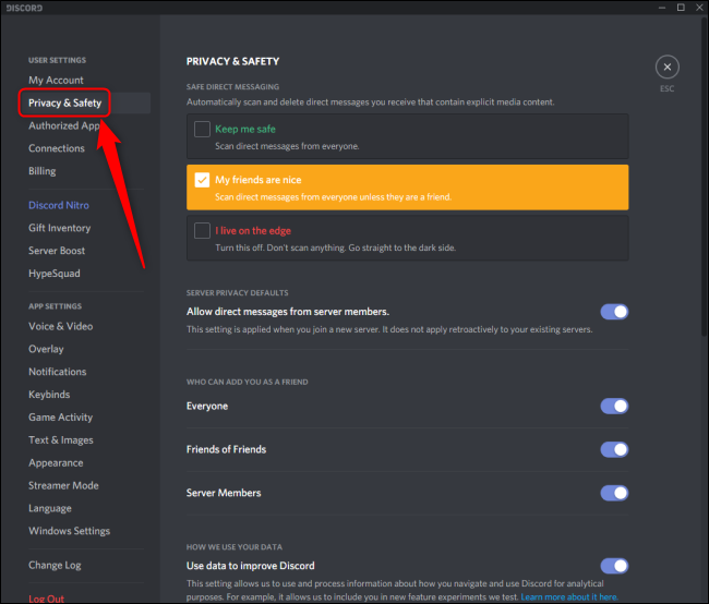 Discord Privacy and Safety