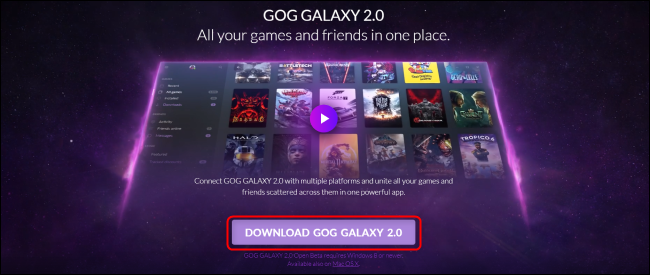 Download GOG Galaxy