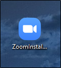Zoom installer icon