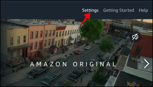Amazon Prime Video Settings