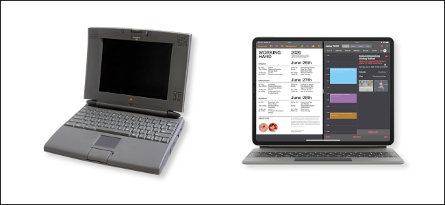 PowerBook 540c vs iPad Pro Comparison