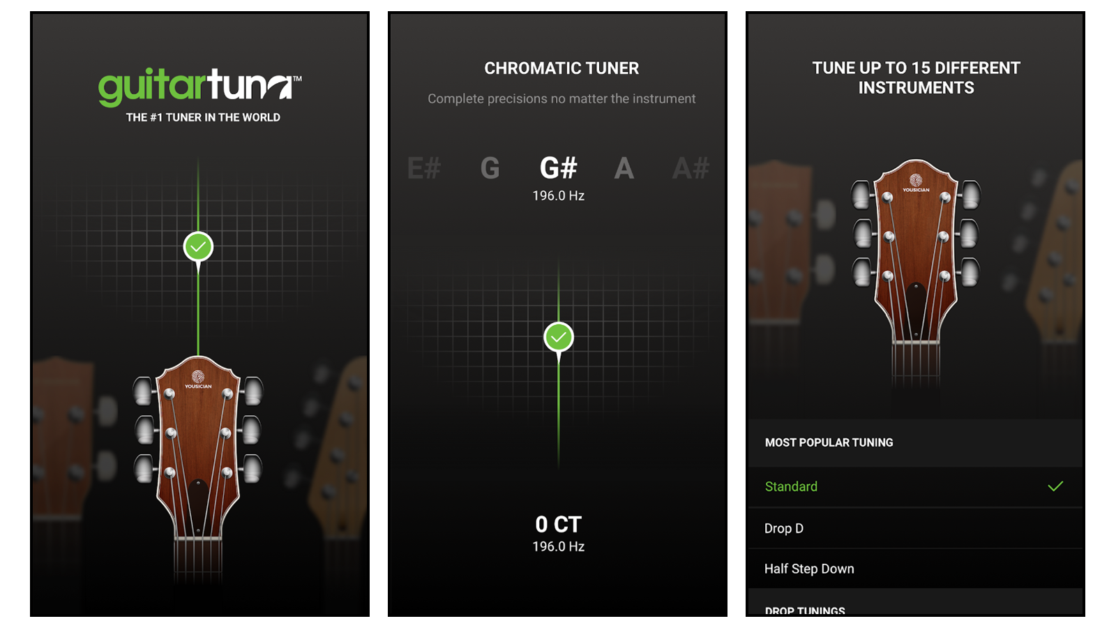 Best tune. Musical Frequency Meter for Tuning instruments.