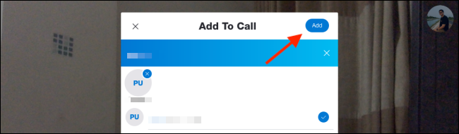 Add to call on Skype