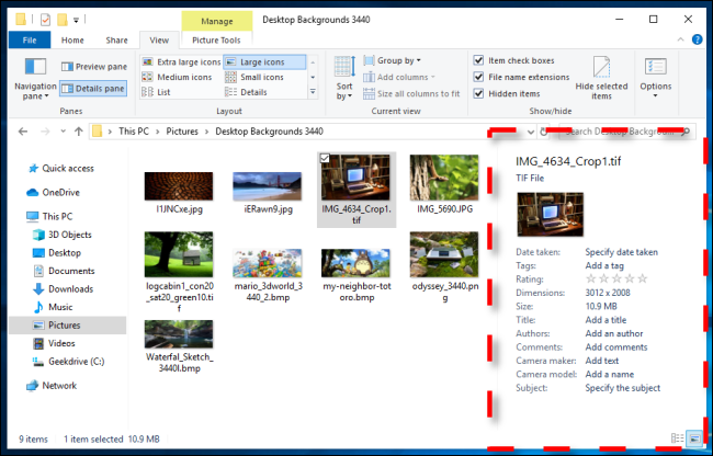 How to Show File Explorer's Preview Pane on Windows 10