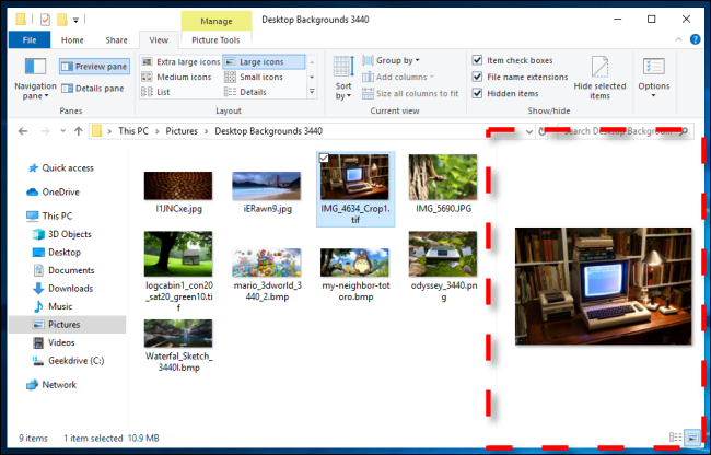 How To Show File Explorer's Preview Pane On Windows 10