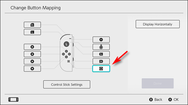 Select Capture Button to Disable it on Nintendo Switch
