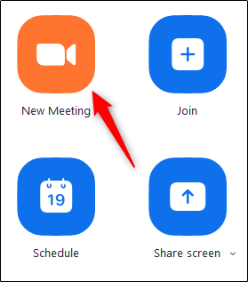zoom new meetings
